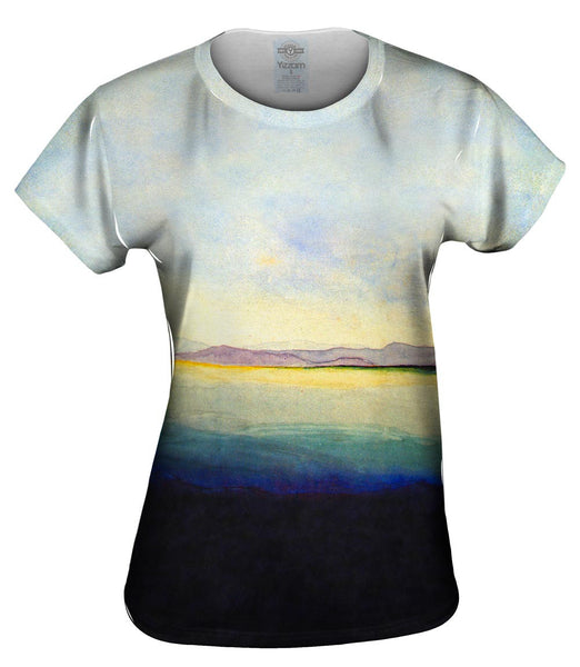 M.C.Escher - "The Sea at the Mouth of the Ebro" (1922) Womens Top