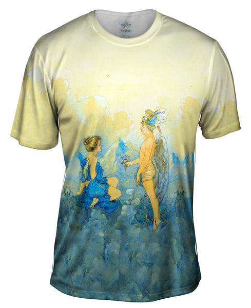 Harold Gaze - "Eros and Psyche" (1919) Mens T-Shirt