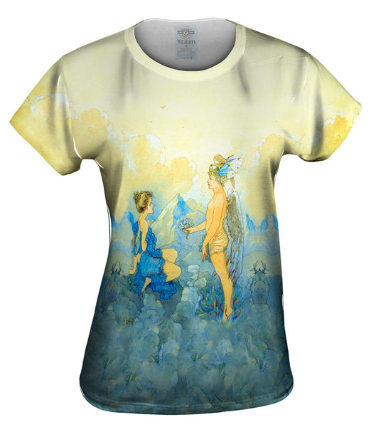 Harold Gaze - "Eros and Psyche" (1919)&nbsp;Womens Top