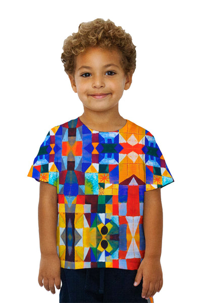 Kids Paul Klee - "Cityscape with Yellow Windows" (1919) Kids T-Shirt