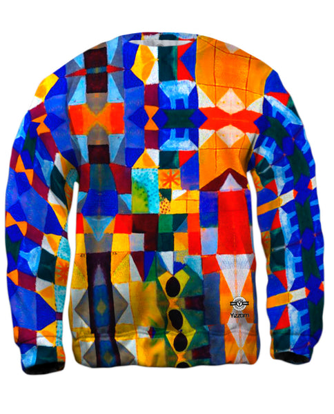 Paul Klee - "Cityscape with Yellow Windows" (1919) Mens Sweatshirt