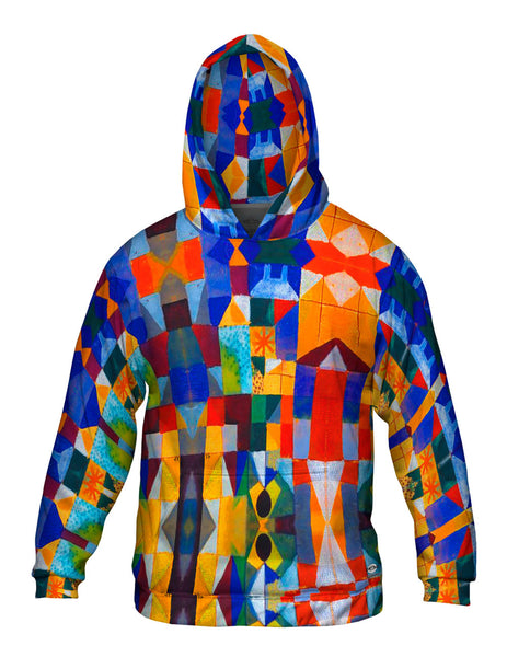 Paul Klee - "Cityscape with Yellow Windows" (1919) Mens Hoodie Sweater