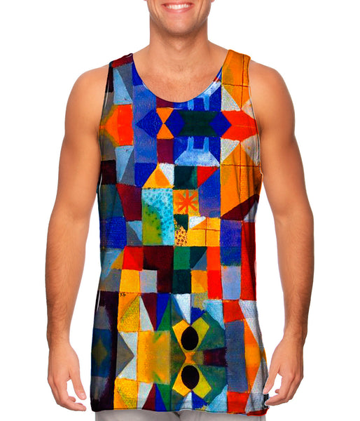 Paul Klee - "Cityscape with Yellow Windows" (1919)&nbsp;Mens Tank Top