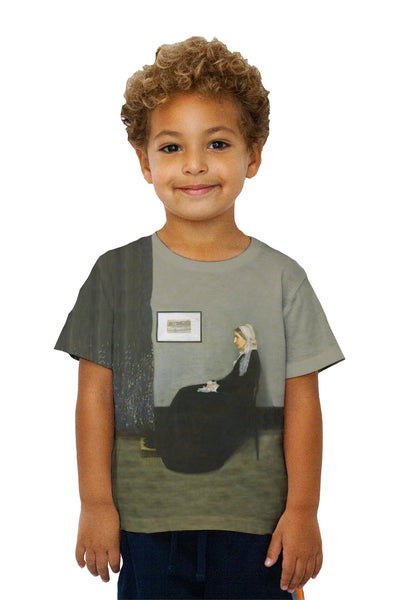 Kids James Abbott Whistler - "Whistlers Mother" (1871)&nbsp;Kids T-Shirt