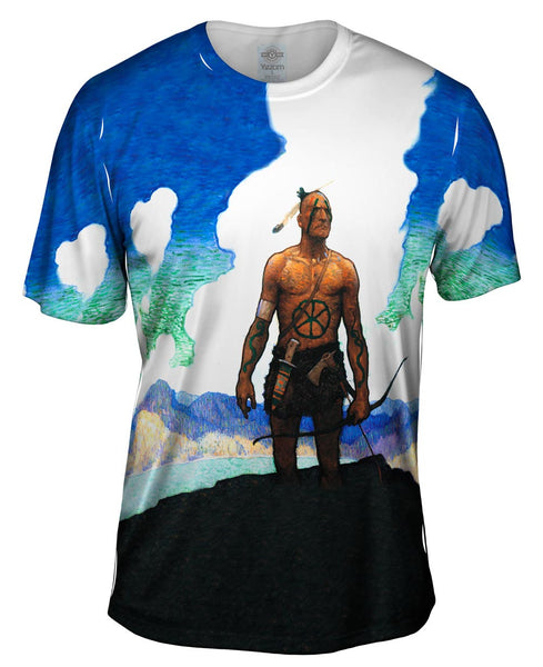 NC Wyeth - "Last of the Mohicans" (1919) Mens T-Shirt