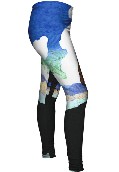 NC Wyeth - "Last of the Mohicans" (1919)&nbsp;Womens Leggings