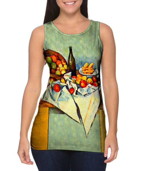Paul Cezanne - "Basket of Apples" (1893)&nbsp;Womens Tank Top