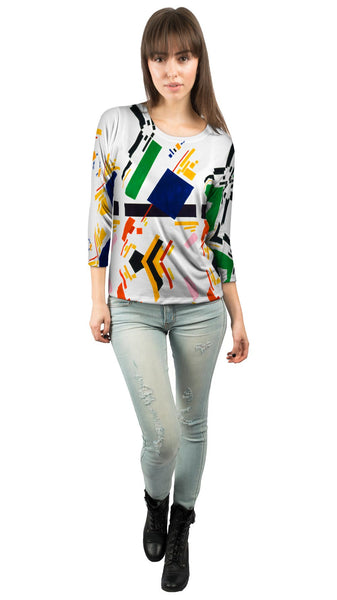 Kazimir Malevich - "Suprematist Composition" (1916)&nbsp;Womens 3/4 Sleeve