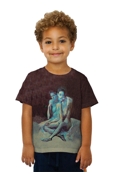 Kids Pablo Picasso - "Two Friends" (1904) Kids T-Shirt