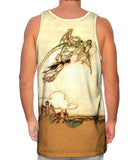 Arthur Rackham - "Grimms Fairy Tales Dragon Illustration" (1909)