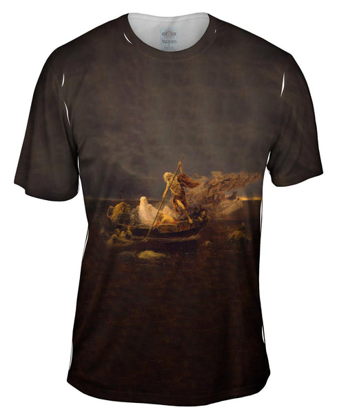 Jose Benlliure and Gil - "La Barca de Caronte" (1919) Mens T-Shirt