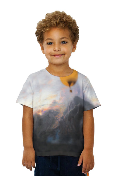 Kids Emile Friant - "Voyage Into Infinity" (1899)&nbsp;Kids T-Shirt