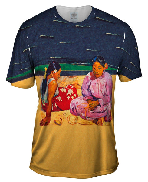 Paul Gauguin - "Tahitian Women on the Beach" (1891) Mens T-Shirt