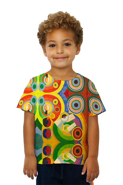 Kids Robert Delaunay - "Rhythm" (1912) Kids T-Shirt