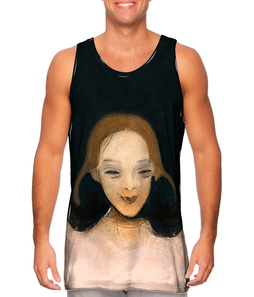 Helene Schjerfbeck - "Smiling Girl" (1921)&nbsp;Mens Tank Top