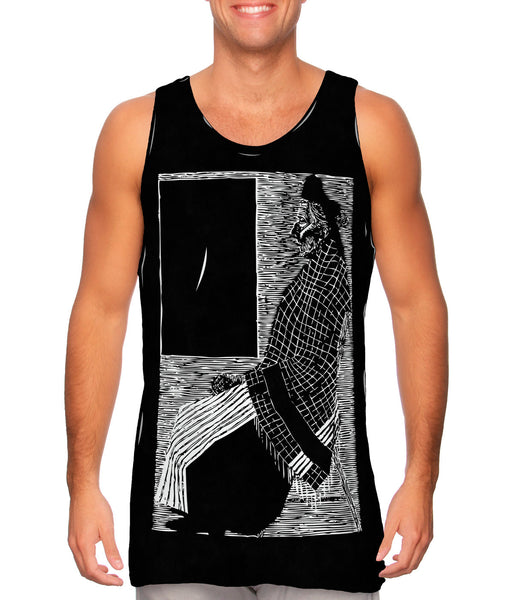 M.C.Escher - "Seated Old Woman" (1920)&nbsp;Mens Tank Top