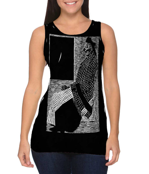 M.C.Escher - "Seated Old Woman" (1920)&nbsp;Womens Tank Top