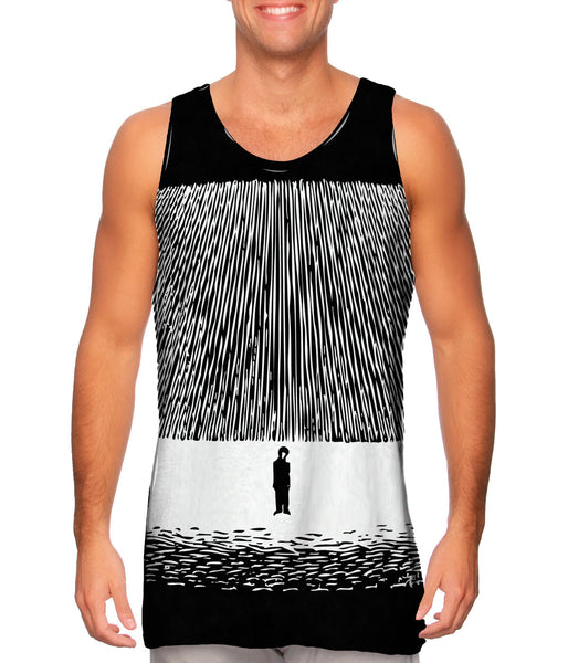 M.C.Escher - "Flor de Pascua Untitled" (1921) Mens Tank Top