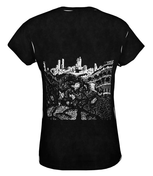 M.C.Escher - "San Gimignano" (1922)&nbsp;Womens Top