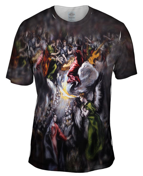 El Greco - "The Annunciation" (1599) Mens T-Shirt
