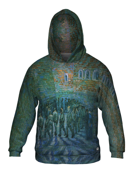 Vincent van Gogh - "The Prison Courtyard" (1890)&nbsp;Mens Hoodie Sweater