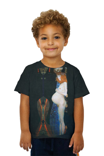 Kids Gustav Klimt - "Hope I" (1903)&nbsp;Kids T-Shirt