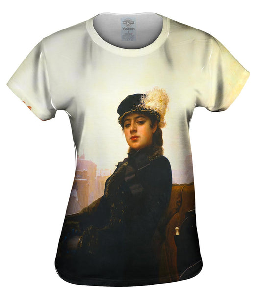 Ivan Kramskoi - "Portrait of an Unknown Woman" (1883) Womens Top