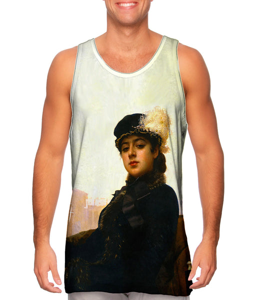 Ivan Kramskoi - "Portrait of an Unknown Woman" (1883)&nbsp;Mens Tank Top