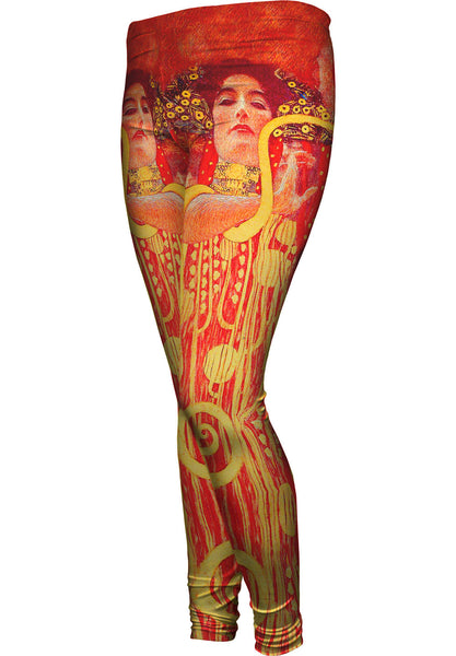 Gustav Klimt - "Medicine Hygieia" (1907) Womens Leggings