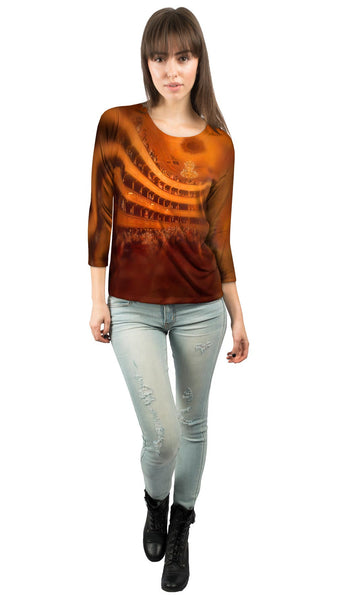 Gustav Klimt - "The Old Burgtheater" (1889)&nbsp;Womens 3/4 Sleeve