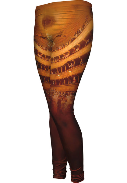 Gustav Klimt - "The Old Burgtheater" (1889)&nbsp;Womens Leggings