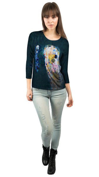 Gustav Klimt - "Death and Life" (1916)&nbsp;Womens 3/4 Sleeve