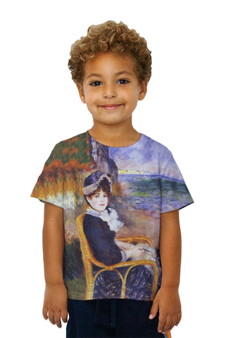 Kids Pierre Auguste Renoir - "By The Seashore" (1883)