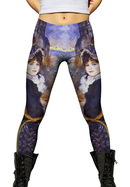 Pierre Auguste Renoir - "By The Seashore" (1883) Womens Leggings