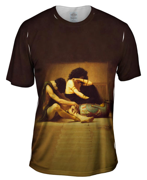 Charles Sprague Pearce - "The Death of the Firstborn" (1877) Mens T-Shirt