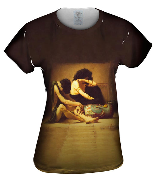 Charles Sprague Pearce - "The Death of the Firstborn" (1877) Womens Top