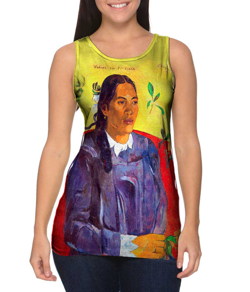 Paul Gauguin - "La Femme a la Fleur" (1891)&nbsp;Womens Tank Top