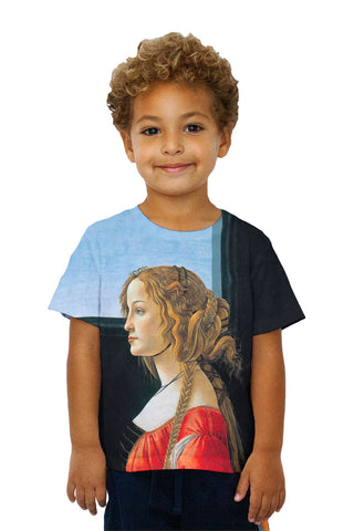 Kids Sandro Botticelli - "Portrait of Simonetta Vespucci" (1476)