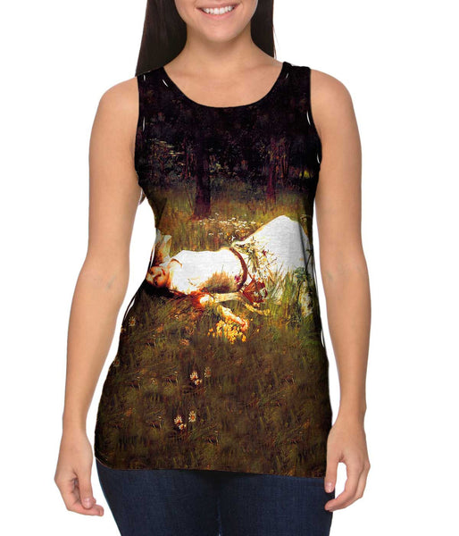 John William Waterhouse - "Ophelia Field" (1889)&nbsp;Womens Tank Top