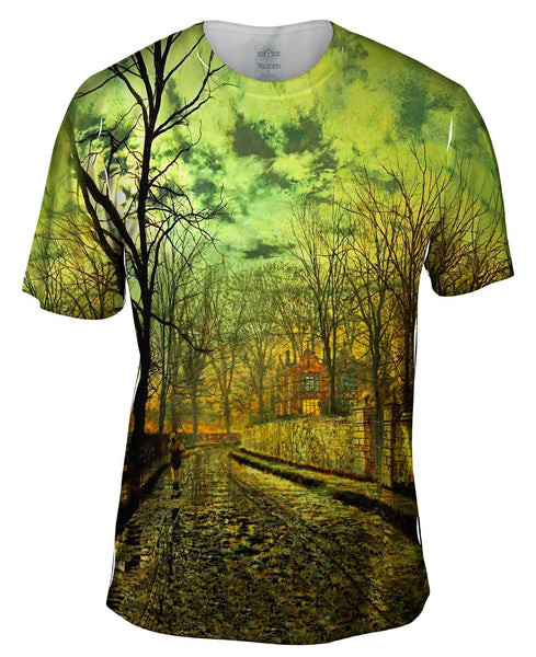 John Atkinson Grimshaw - "November" (1879) Mens T-Shirt