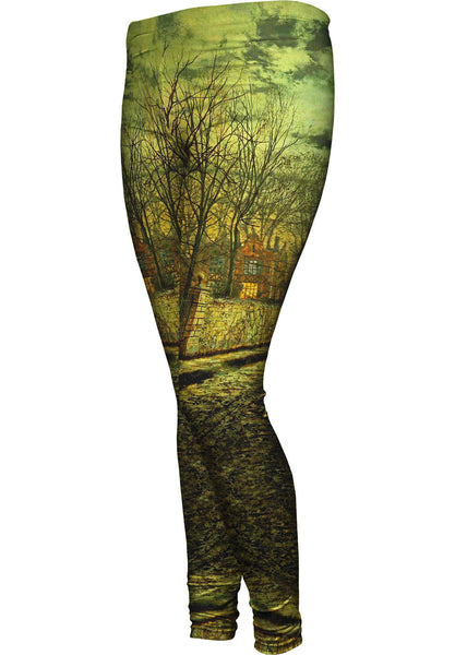 John Atkinson Grimshaw - "November" (1879)&nbsp;Womens Leggings