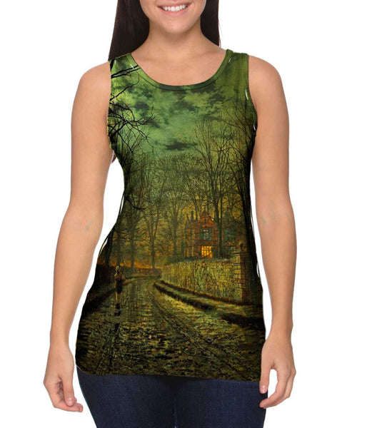 John Atkinson Grimshaw - "November" (1879)&nbsp;Womens Tank Top