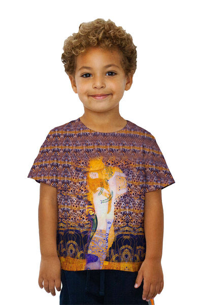 Kids Gustav Klimt - "Water Serpents I" (1907)&nbsp;Kids T-Shirt