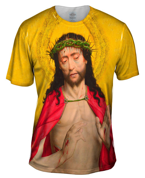 Dirk Bouts - "Christ Crowned with Thorns" (1470) Mens T-Shirt