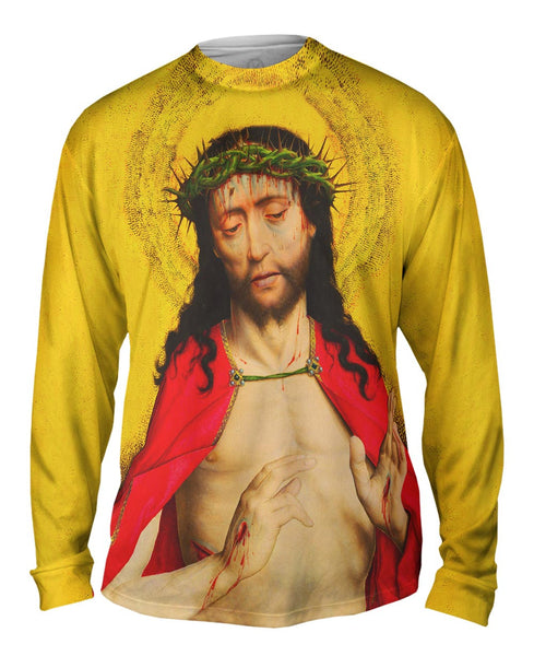 Dirk Bouts - "Christ Crowned with Thorns" (1470) Mens Long Sleeve