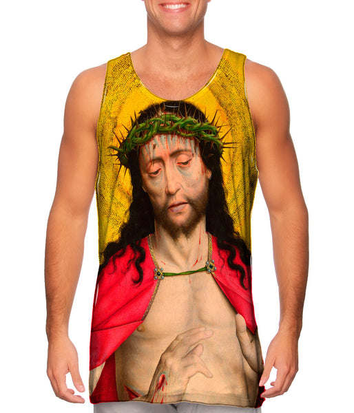 Dirk Bouts - "Christ Crowned with Thorns" (1470)&nbsp;Mens Tank Top