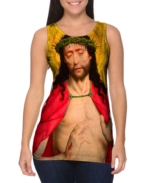 Dirk Bouts - "Christ Crowned with Thorns" (1470)&nbsp;Womens Tank Top