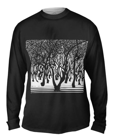 M.C.Escher - "Wood Near Menton" (1921)