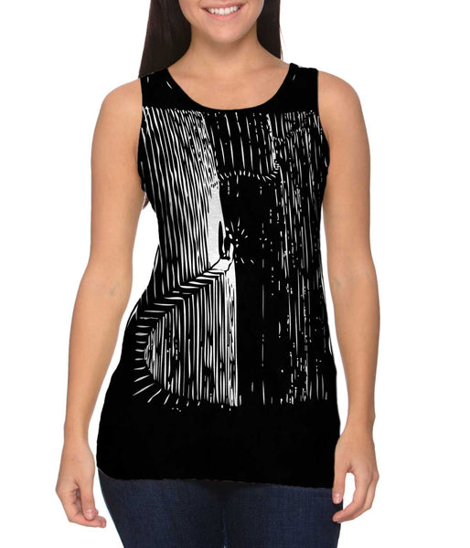 M.C.Escher - "Flor de Pascua Never Think Before You Act" (1921)&nbsp;Womens Tank Top
