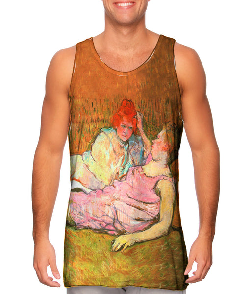 Henri de Toulouse Lautrec - "The Sofa" (1896)&nbsp;Mens Tank Top